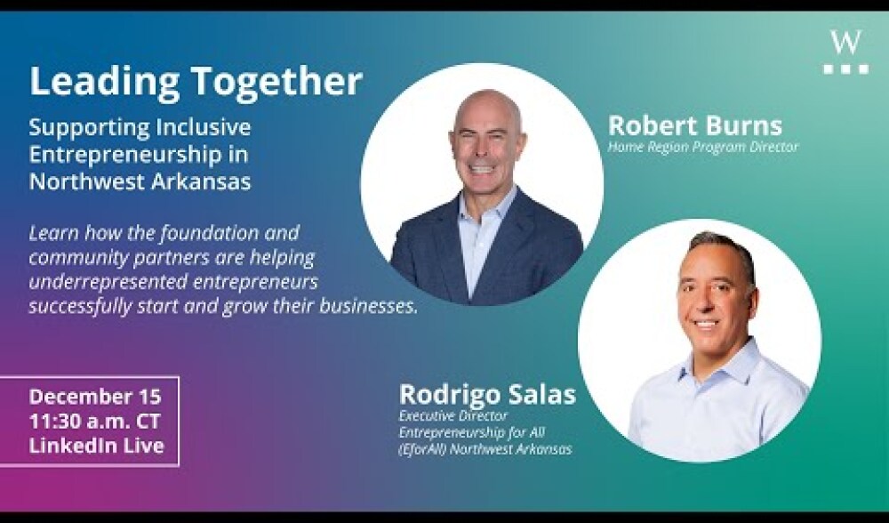 Leading Together: Supporting Inclusive Entrepreneurship in Northwest Arkansas