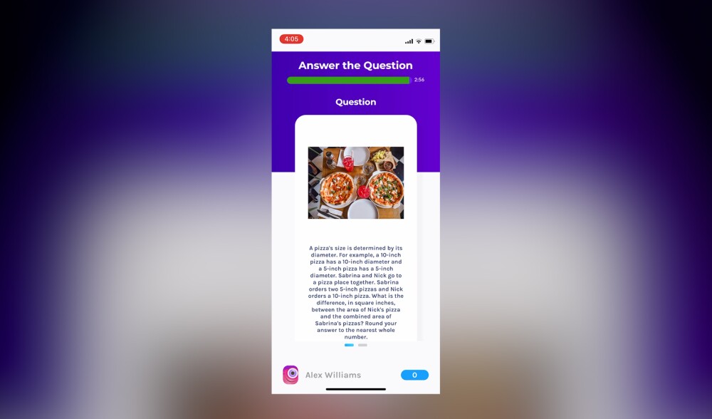 RightOn! app screen capture 2