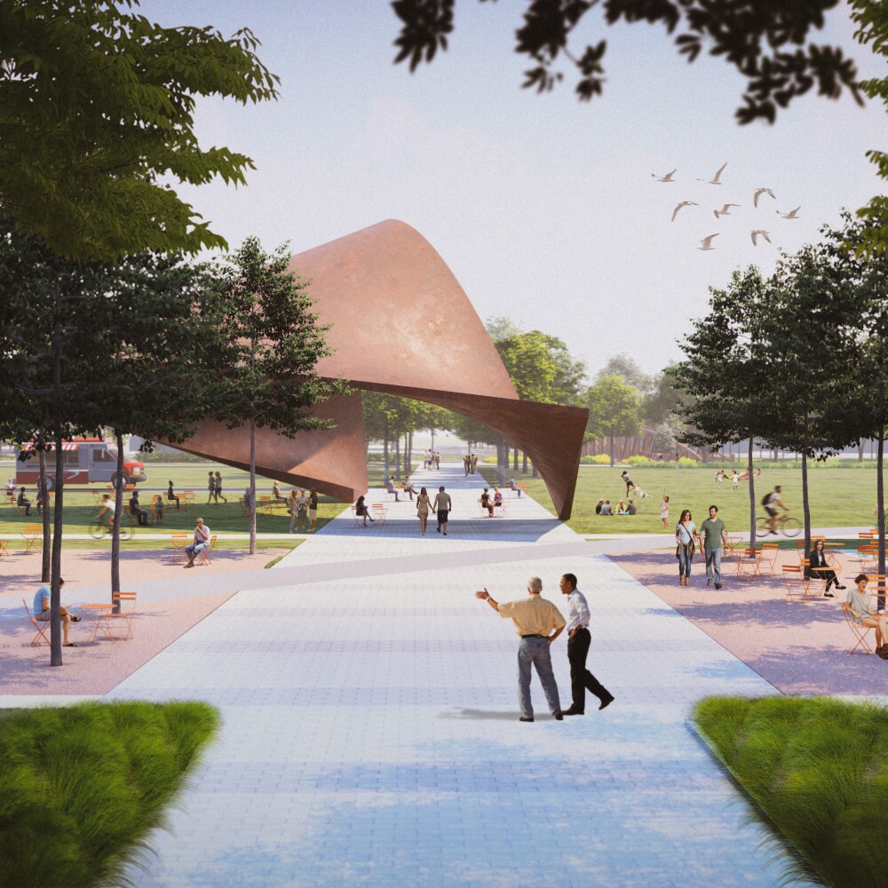 Luther George Park Central Plaza