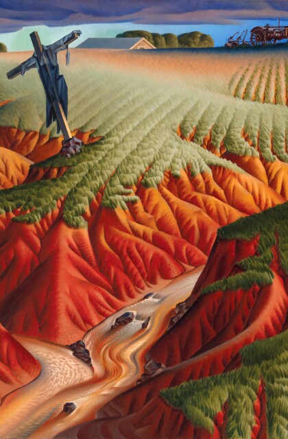 Crystal Bridges. Nature's Nation. Hogue