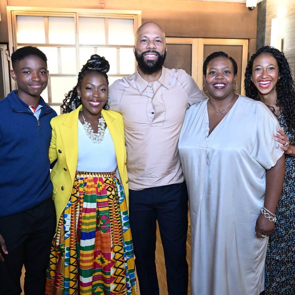 Five Black leaders in Education pose for a group photo.