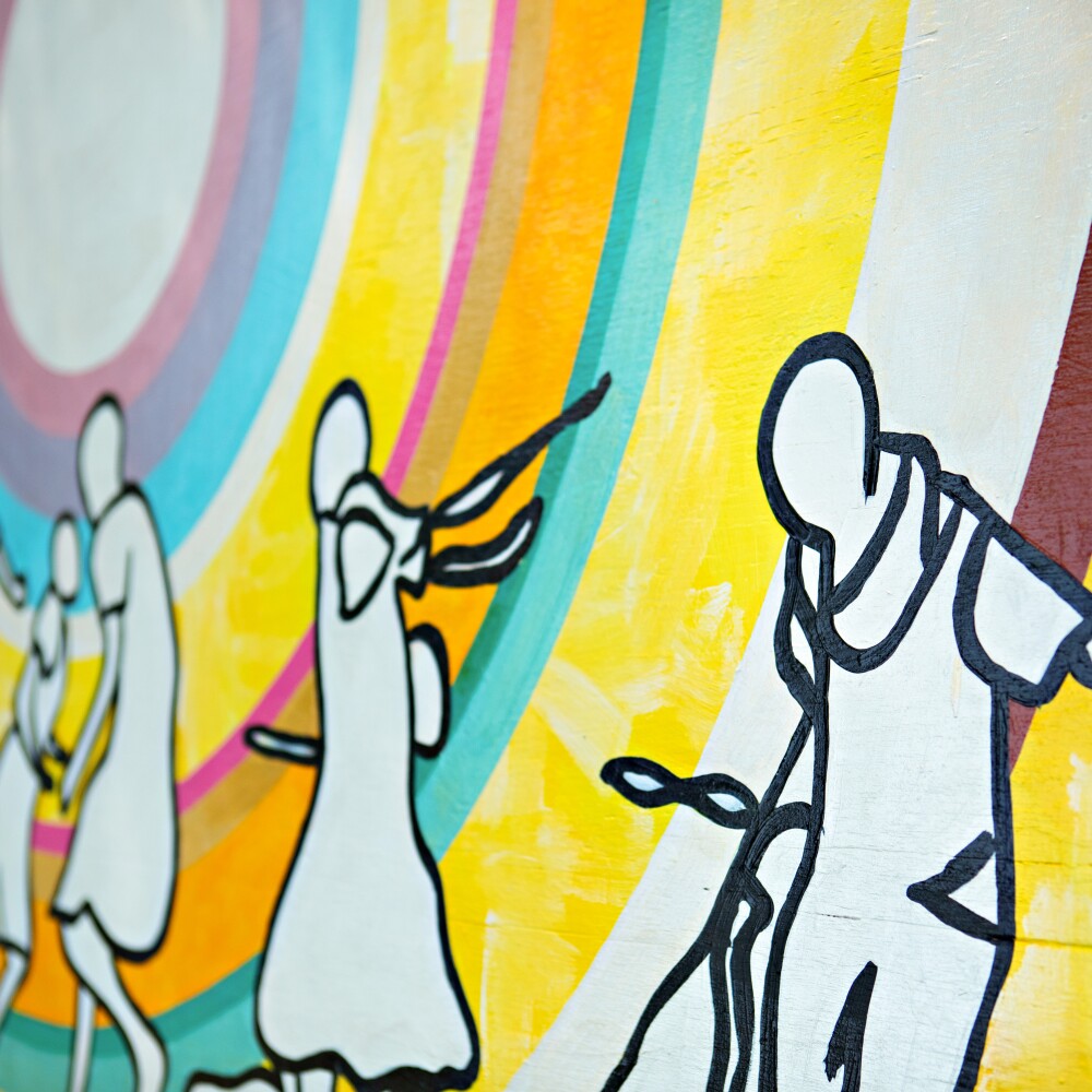 Crystal Bridges COVID Community Response. Social Connection art