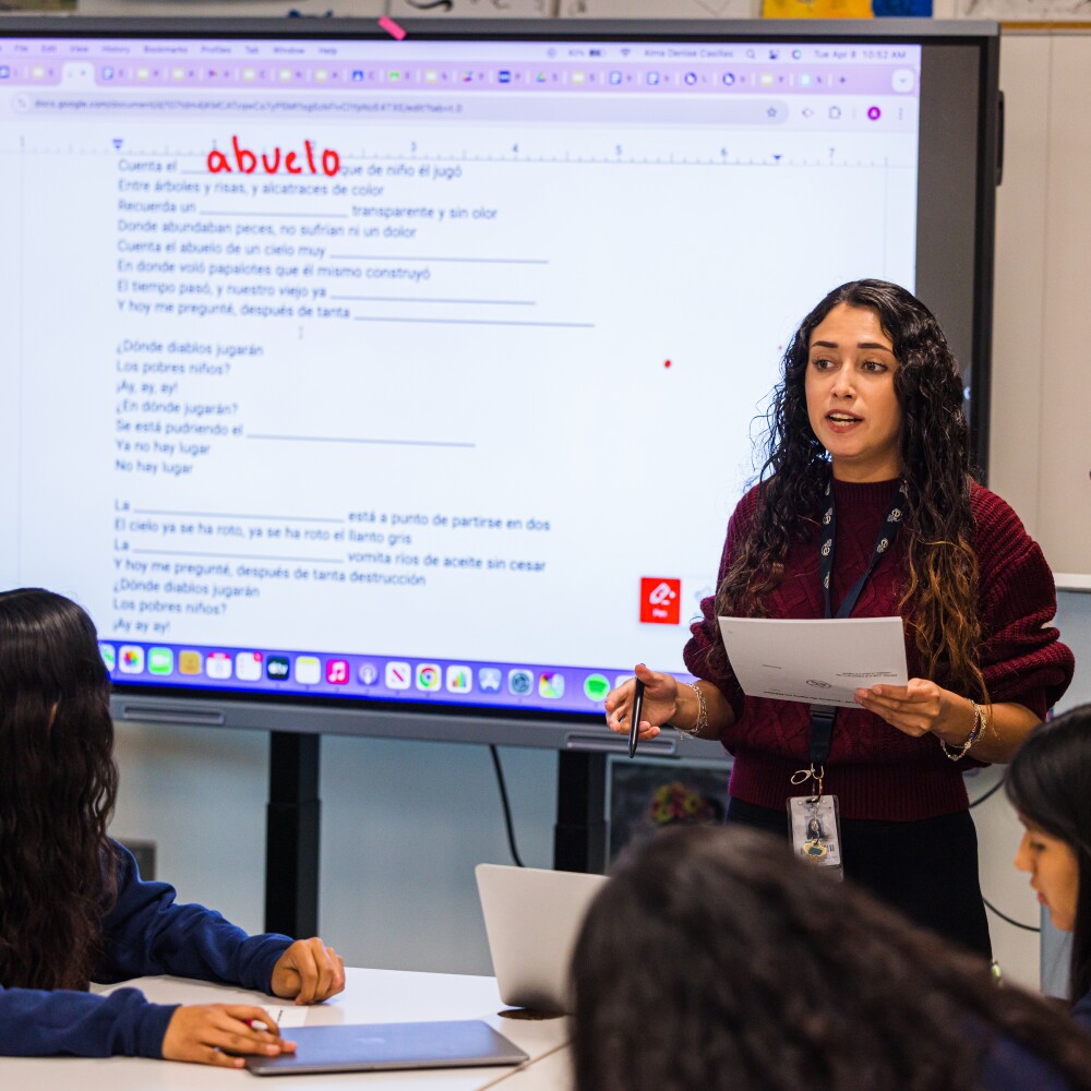 teacher stock photo