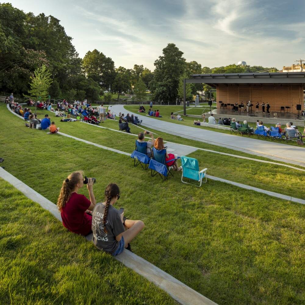 Siloam Springs Memorial Park amphitheater