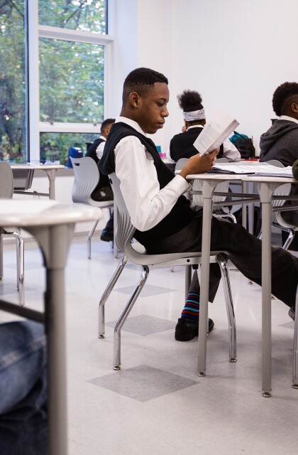 High School English Reading Class