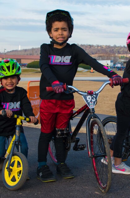 Mountain Biking. Runway Bike Park youth