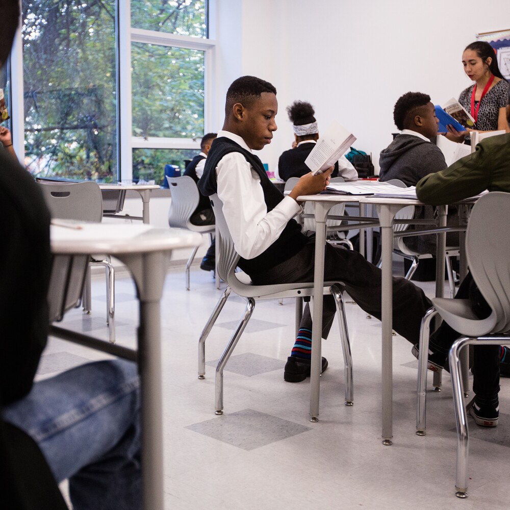 High School English Reading Class