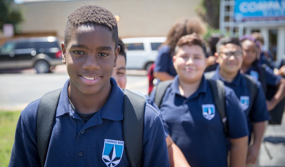 Teachers Inspire. Compass Rose San Antonio