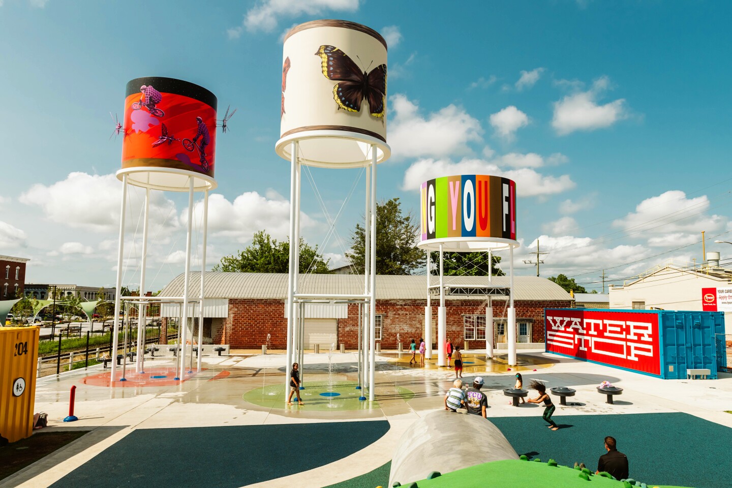 Inclusive Spaces. Railyard Park 3