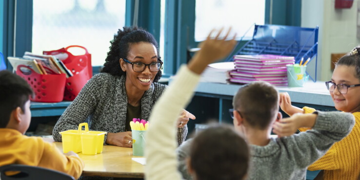 Teacher Smiling