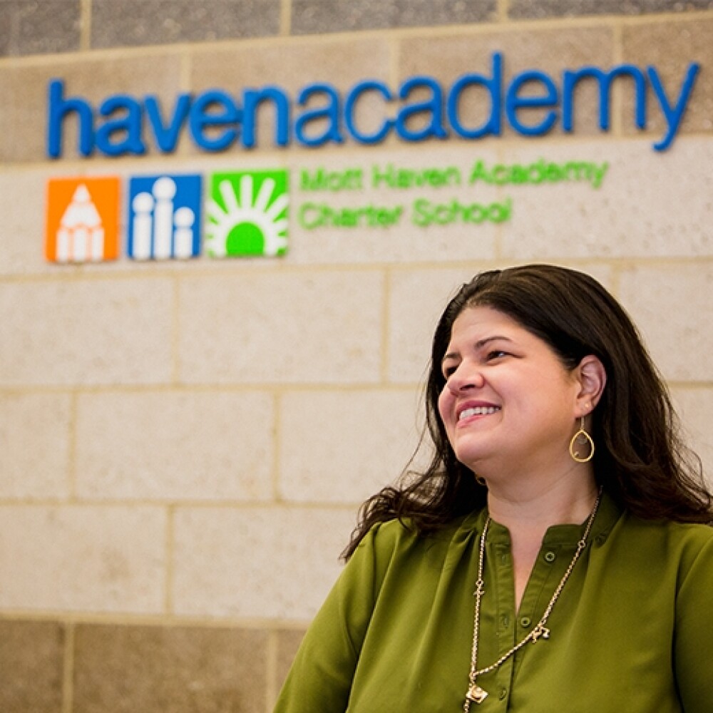 Mott Haven Academy Charter School. Jessica Nauiokas
Head of School & Founder
