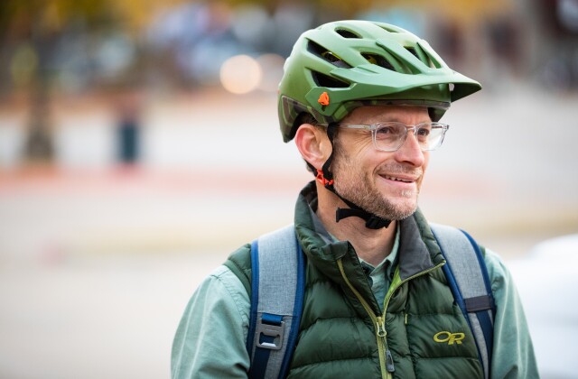 Jeremy Pate. In the Field. Cycling Portrait
