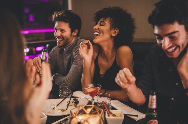 Restaurant Bar stock photo