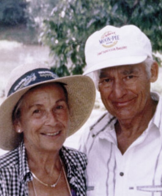 Sam and Helen Walton in 1989