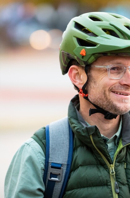 Jeremy Pate. In the Field. Cycling Portrait