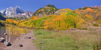 Maroon Bells Panoramic