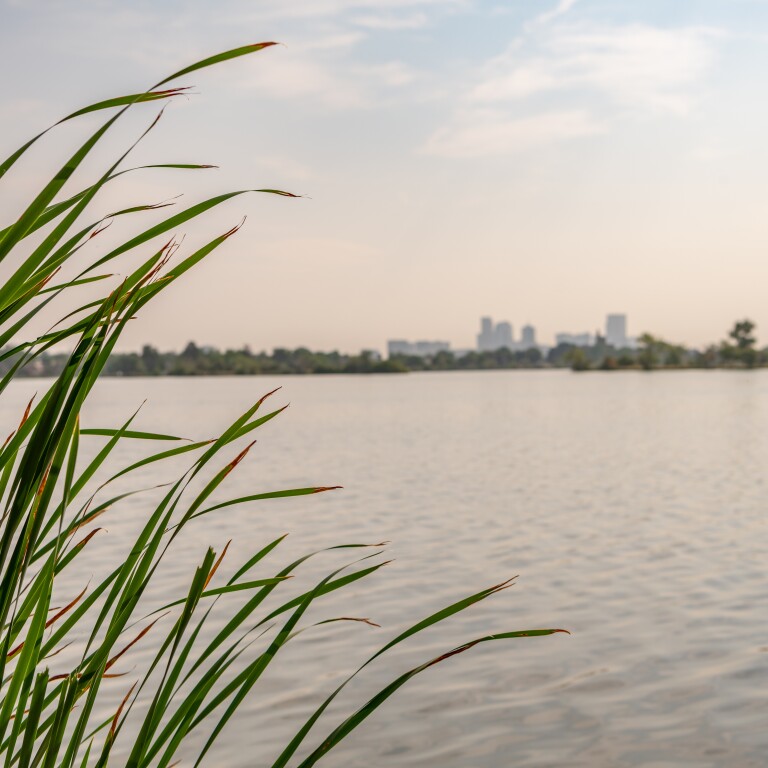 Colorado Water Denver Skyline