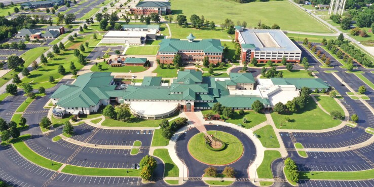NorthWest Arkansas Community College Aerial
