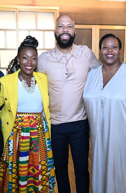 Five Black leaders in Education pose for a group photo.