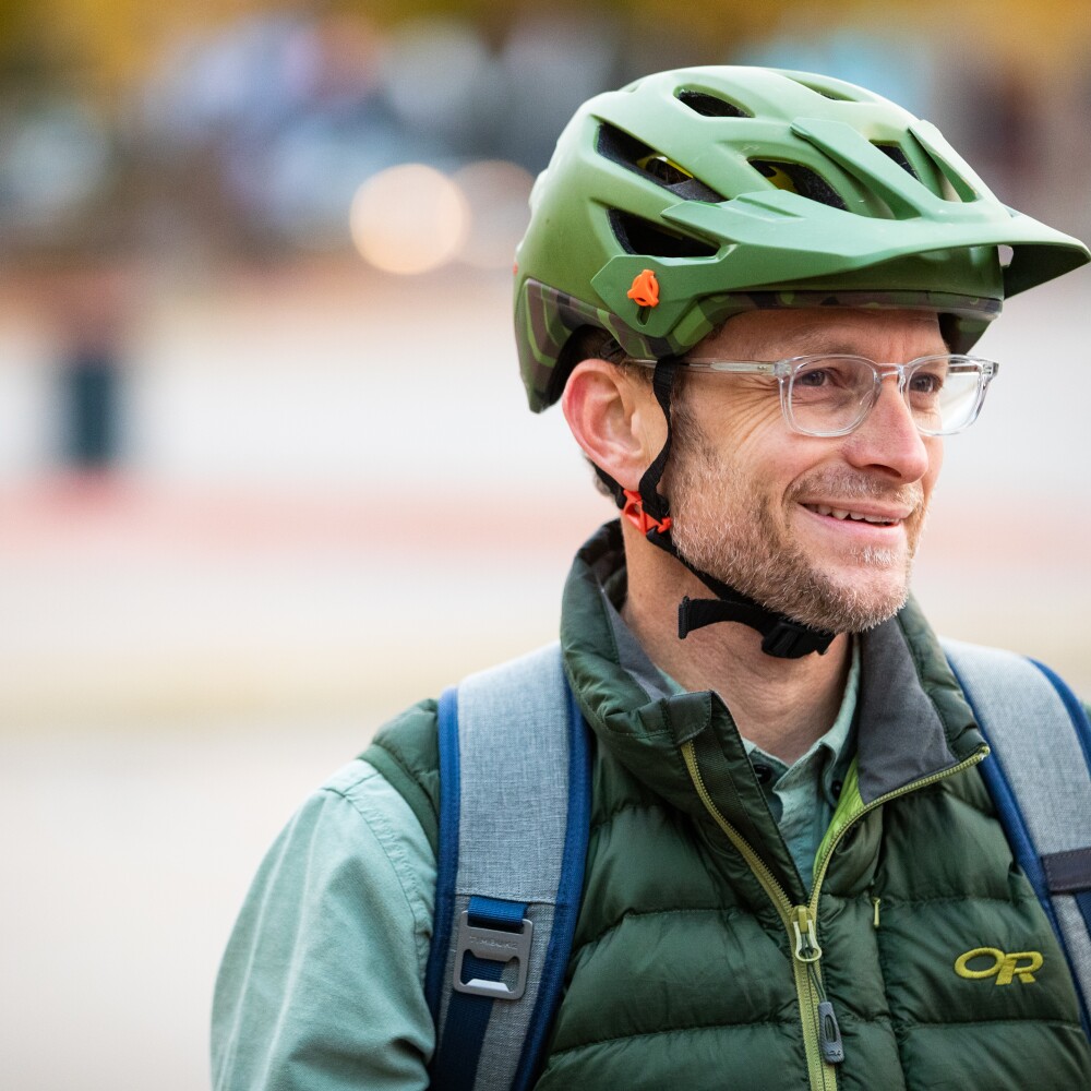 Jeremy Pate. In the Field. Cycling Portrait