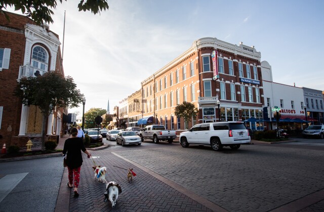 Downtown Bentonville Northwest Arkansas Walmart Museum